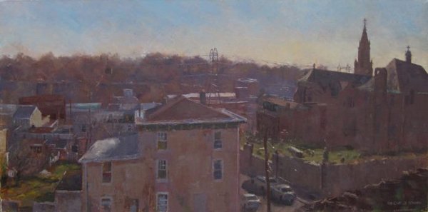 Charles Newman, View From Churchview Street, 2015