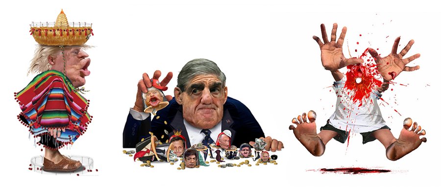 Illustrations: President of the United States; Robert Mueller Investigates: Don’t Shoot
