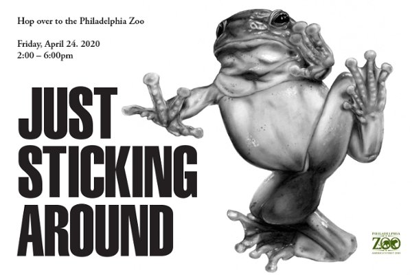Philadelphia Zoo Exhibition Poster (Mock-up Design) by Alex Resnik, 2019, Carbon Dust, Adobe Photoshop and Illustrator
