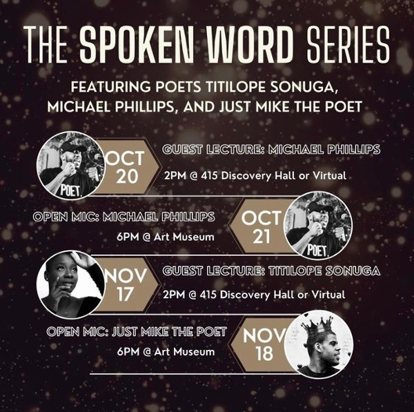 The Spoken Word Series Flyer 